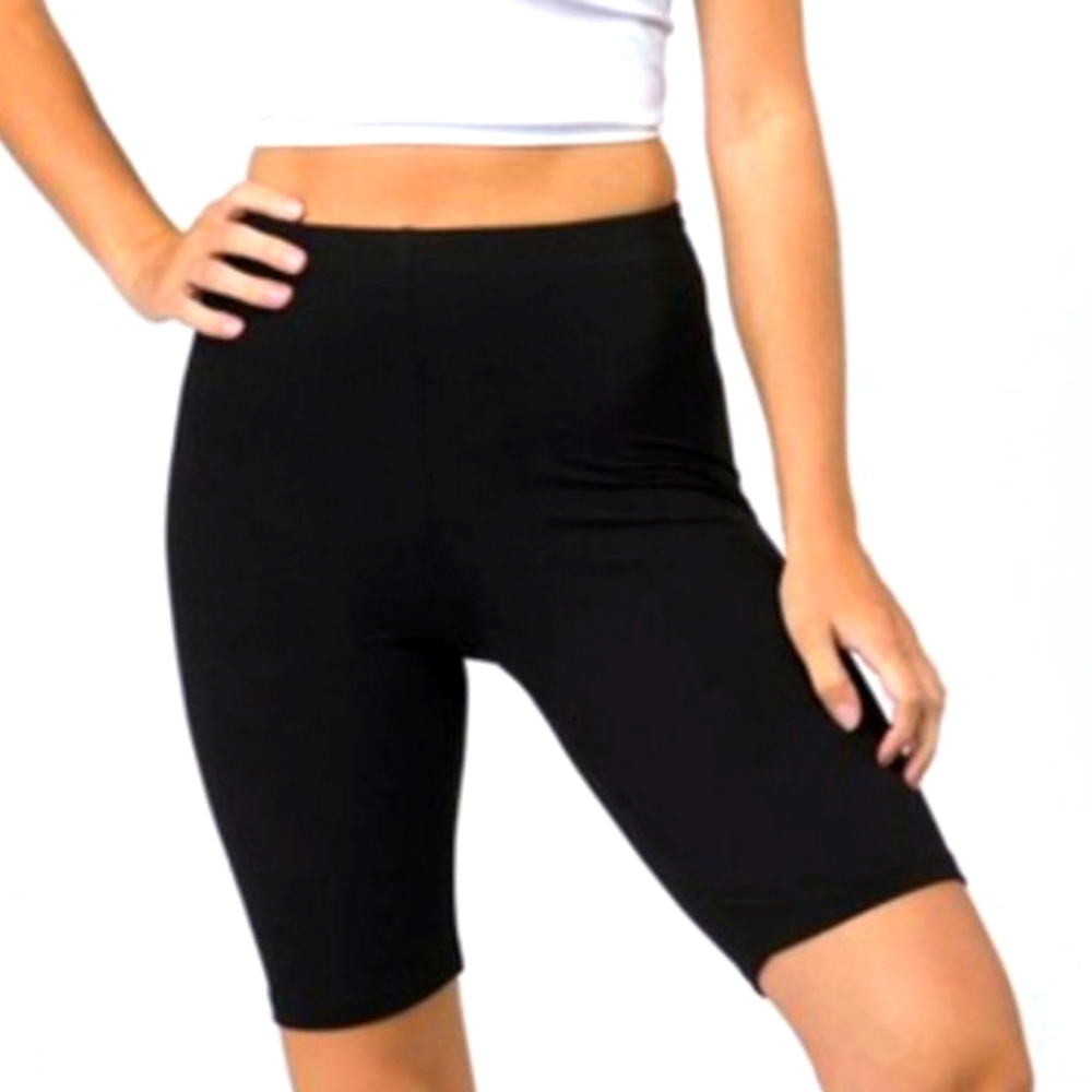 Women's Biker Shorts Black S/M L/XL XL/XXL